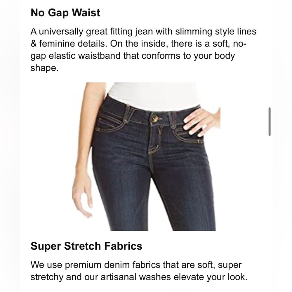 Democracy Ab technology High-Rise Dark Blue Women’s Jeans - Picture 13 of 14